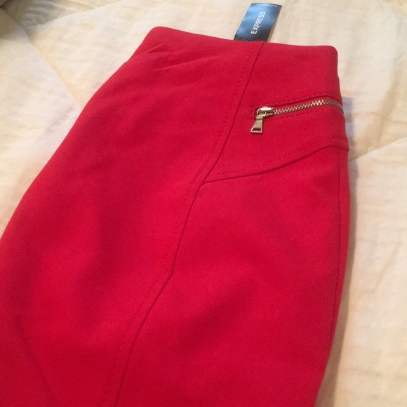 Express red pencil skirt - Picture 2 of 4